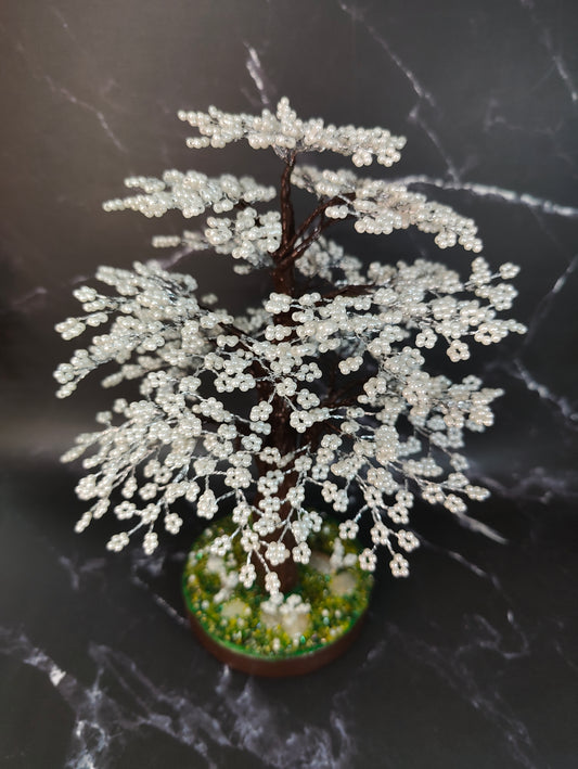 Pearl Blossom Handmade Tree